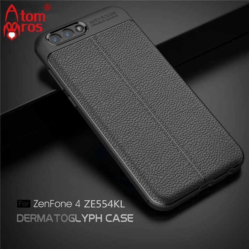 Ультратонкий Мягкий силиконовый чехол из ТПУ для ASUS ZE554KL с узором Личи ZenFone 4 S660 5