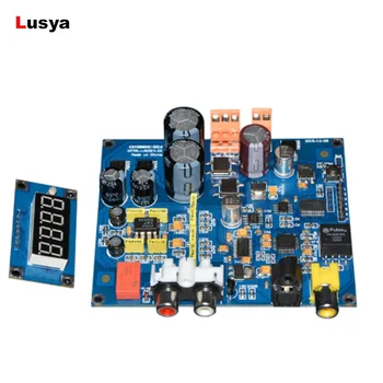 

CS4398 Audio Decoder DAC Coaxial Optical Fiber Soft Control AK4118 Receiver with Sample Rate Display 24Bit 192KHz Amplifier