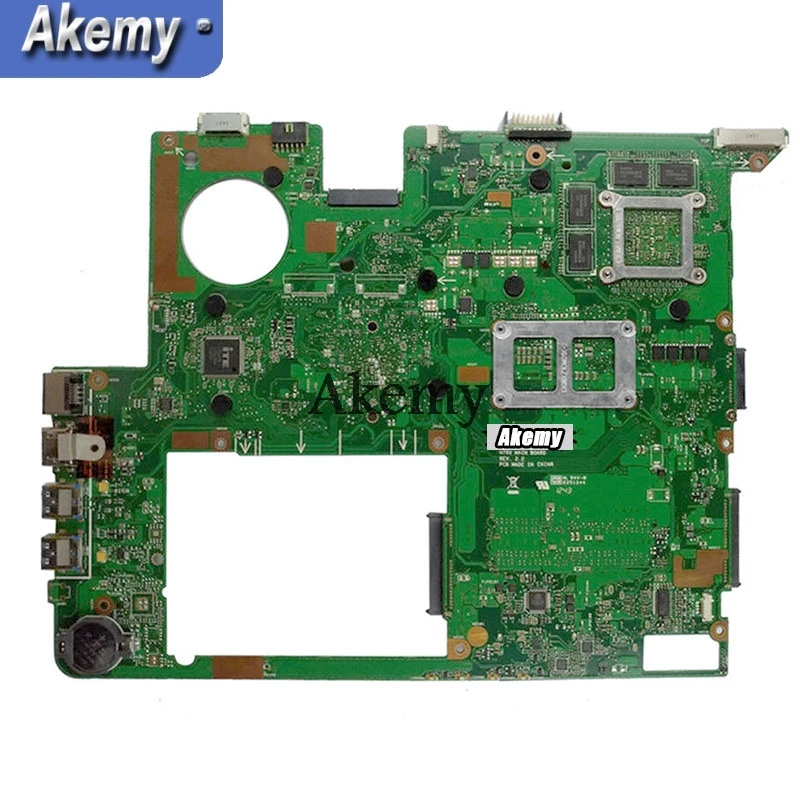 Akemy N76VZ материнская плата для ноутбука For Asus N76VM N76VJ N76V протестированная