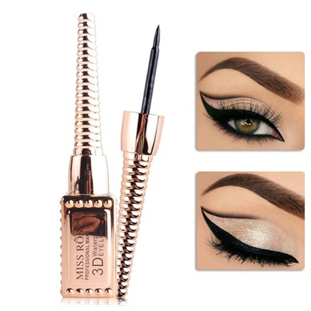 1pc Black Liquid Eyeliner Gel Eyeliners Pigment Waterproof Fast Dry Eye