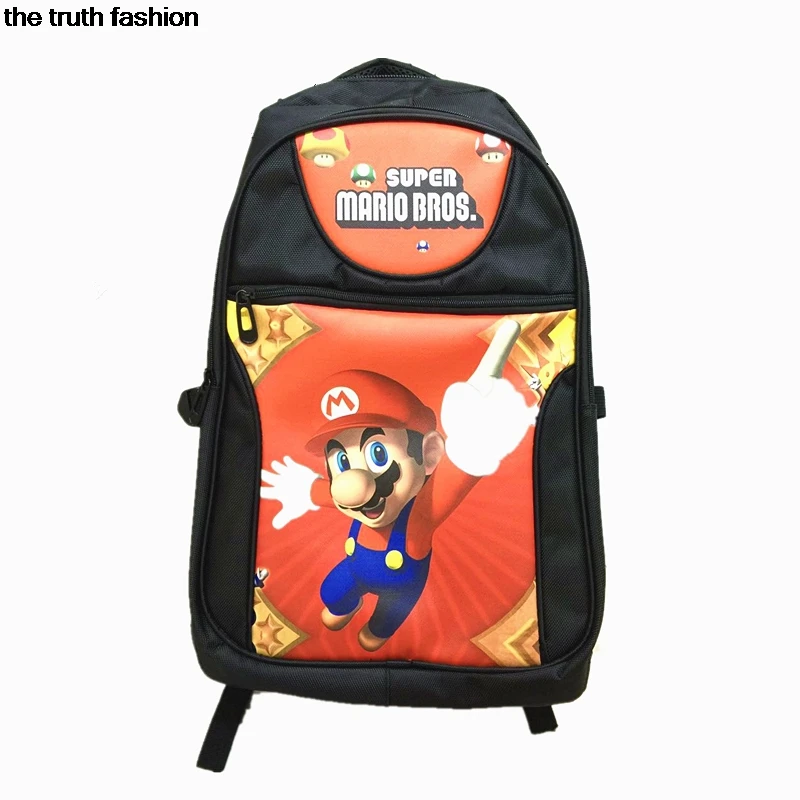 

Large Capacity Super Mario Laptop Bag Man Backpack Bag One Piece lufy Backpack women School Bags Mochila Masculina