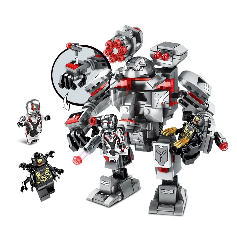 New Movie Superheroes Avengers 4 Hulkbuster compatible legoings 76123 marvel avengers endgame figures Building Blocks Toys gift