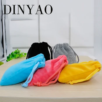 

5pcs/lot 20*23cm Velvet Drawstring Pouch 5 Colors Factory Wholesale Low Price Packing Jewelry Gift Pouch Bag