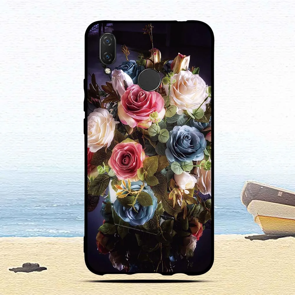 Модный мультяшный чехол с принтом для Huawei Nova 3i Nova3i мягкий силиконовый из ТПУ PSmart P