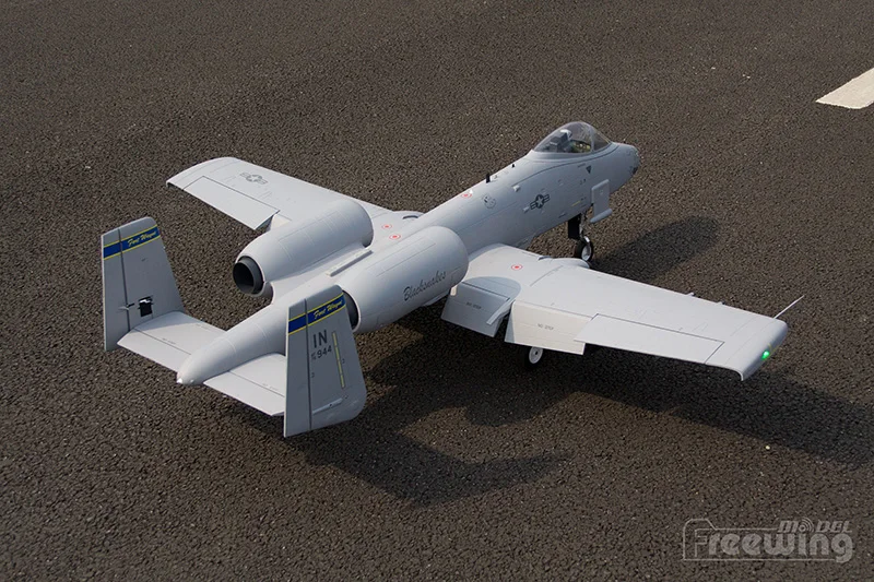 Самолета приводимого в движение с помощью электропривода A-10 Thunderbolt II "Warthog" супер весы Твин 80 мм EDF струи от окончательного Би A10