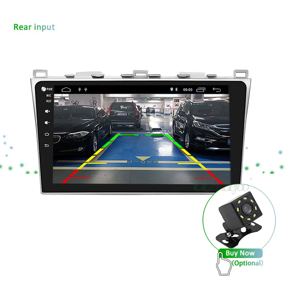 Excellent 10.1" IPS screen DSP 4G 64G Android 9.0 Car GPS For Mazda 6 2008-2015 STEREO PC support BOSE AUDIO system NO dvd player 26