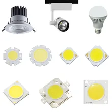 Spot lumineux LED avec puce COB, éclairage de plafond sur rail, Ra>80, 120LM/W 5w 7w 10w 12w 15w 20w 30w, 3000k, blanc froid, chaud, 6000k, 5 pièces