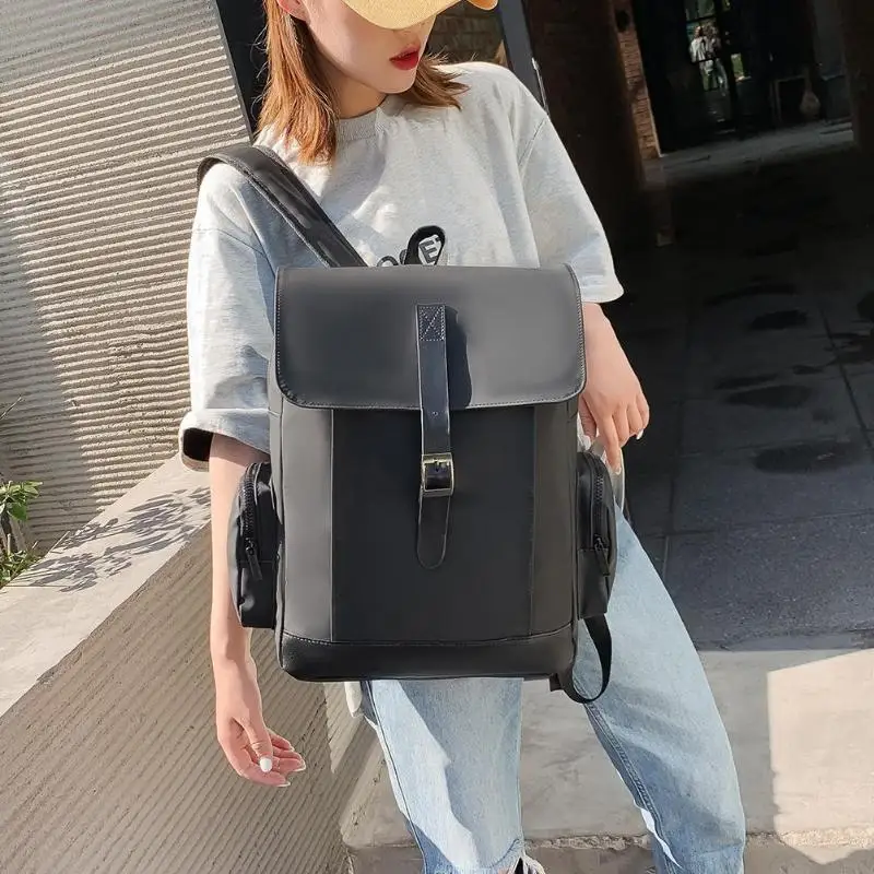 Многофункциональный модный женский рюкзак, винтажный нейлоновый рюкзак для мальчика, нейлоновый рюкзак для путешествий, повседневные большие сумки на плечо для ноутбука, дорожная сумка
