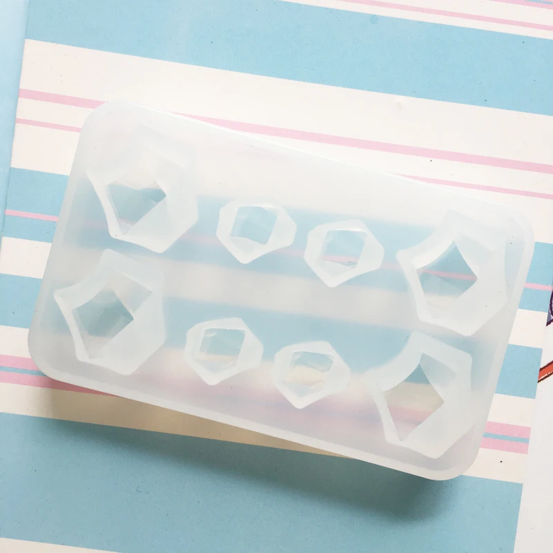 Прозрачная силиконовая форма высушенный цветок смола декоративное ремесло DIY большие маленькие ледяные камни-кубики формы для эпоксидной смолы для ювелирных изделий