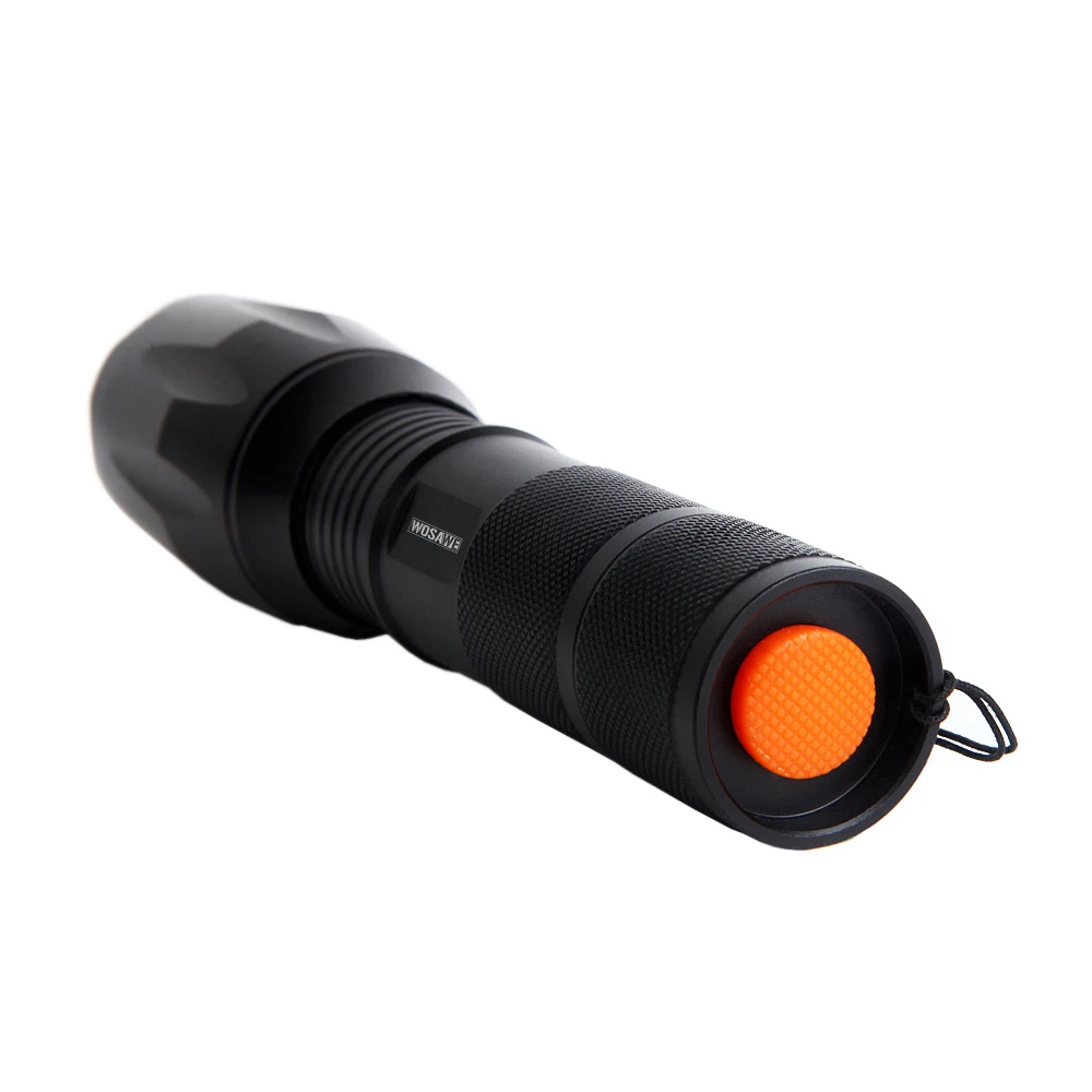 Best WOSAWE Bike Light 1000 Lumens T6 LED Bike Front Light Torch Handlebar Waterproof with Clip Support Holder USB Rechargeable SOS 4