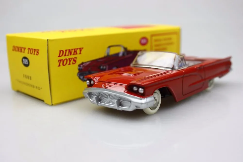 В las 1:43 Dinky Toys 555 Ford Thunder bird Red Boutique сплав автомобильные игрушки для детей детская