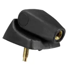 ABS Black Automotive Car Antenna Pedestal Aerials Mounts Base For Peugeot 206 207/Citroen/Fukang C2
