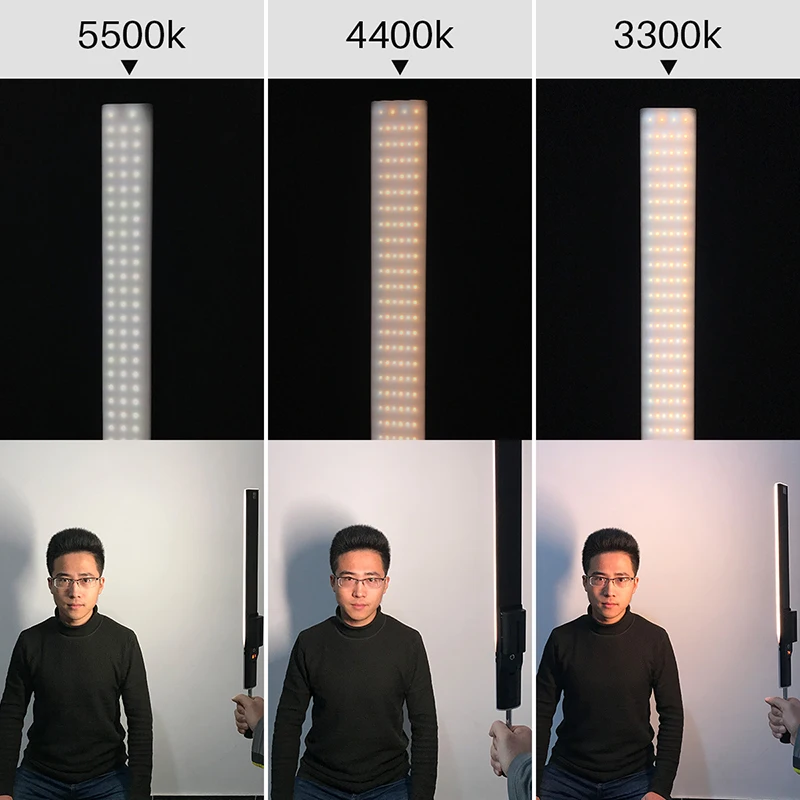 Ручной светодиодный светильник для видеосъемки YONGNUO YN360 YN360S 3200k 5500k управление