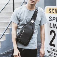 Tidog корейские мужские сумки Большая модная нагрудная сумка