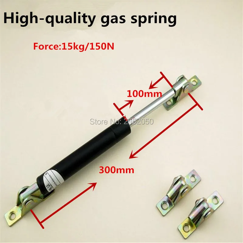 

Free shipping pneumatic Auto Gas Spring, Lift Prop Gas Spring Damper 300mm central distance,100 mm stroke,