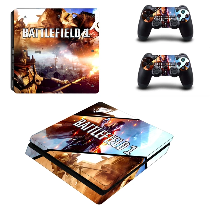Топ игры серии Battlefield 1 стиль кожи Наклейка Обложка для Playstation 4 Slim PS4 консоль