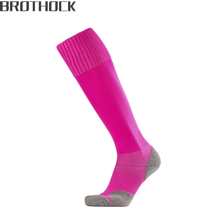 

Brothock Football towel socks the end of a long-sleeved anti-skid sports factory direct sales movement style soccer socks