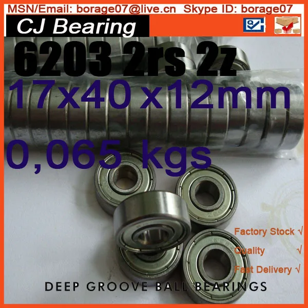 high quality deep groove ball bearing 6203 2z 6203zz bearings-in Shafts ...