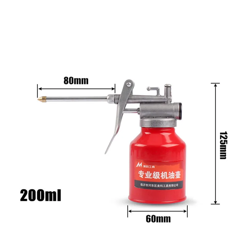 500 мл масляный инжектор ручной насос высокого давления металлический резервуар для масла прозрачный смазочный пистолет автомобильные аксессуары