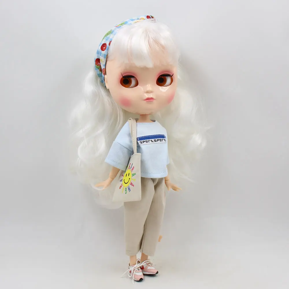 

Fortune Days ICY DBS Doll 1/6 Clothes Summer fashion suit headdress bag for Neo blyth icy DBS doll 30cm toys