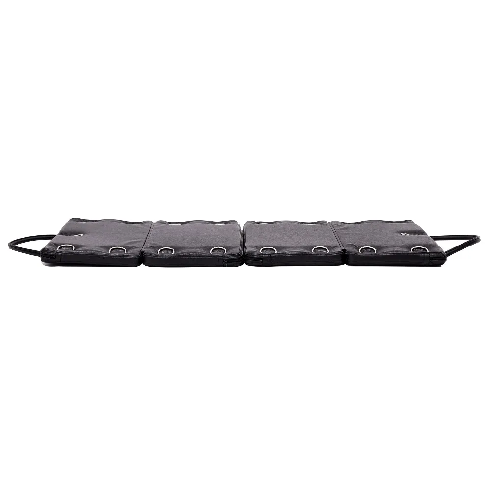 Leather bed mats mattress cushion equipment for body bondage handcuffs leg restraint Adult SM Sex Game Toy for women men couple 4