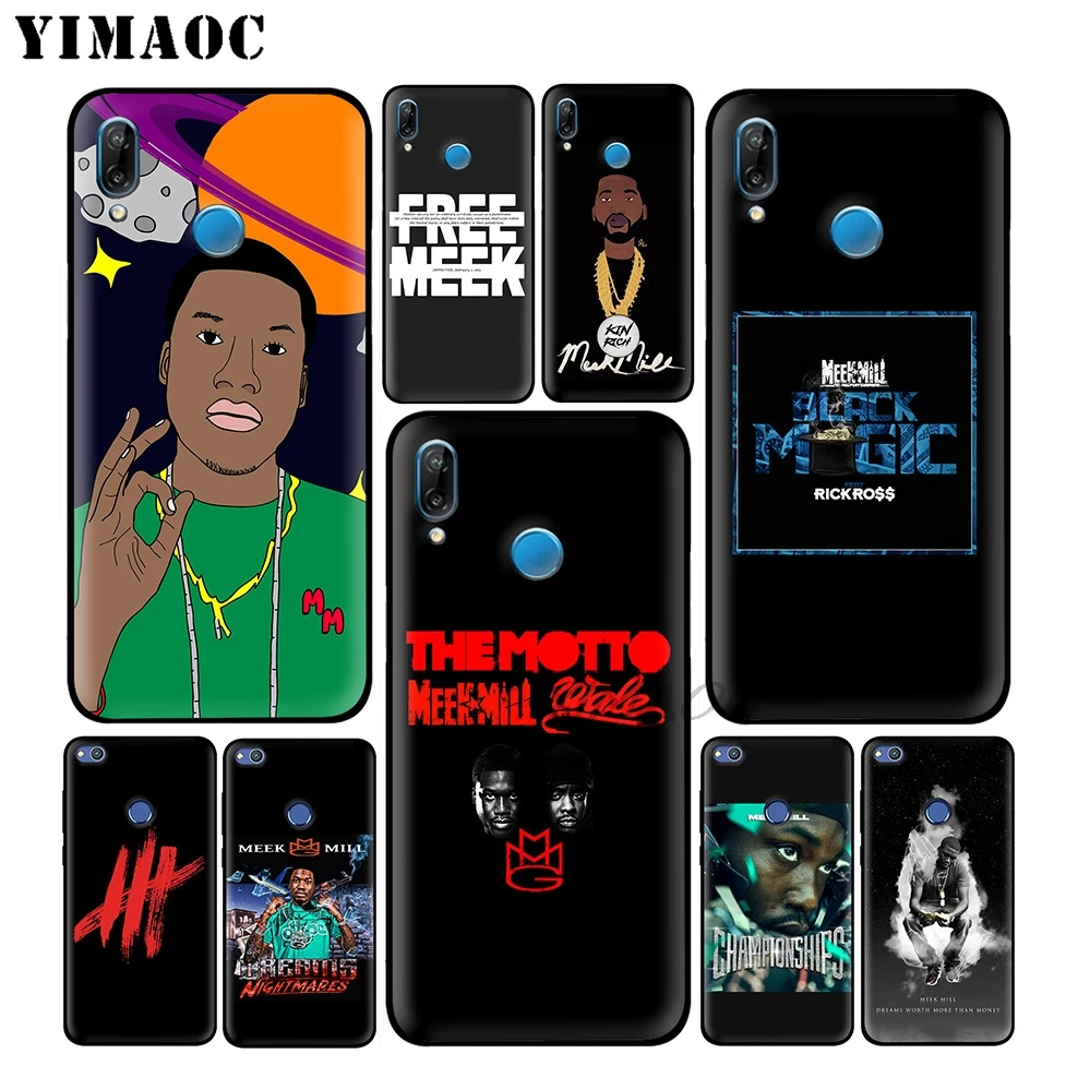 YIMAOC Meek Mill Rapper мягкий чехол для huawei P30 P20 Pro P10 P9 P8 2015 2017 P Smart Plus Z 2019 Nova 5i 4 3 3i 2i Lite |