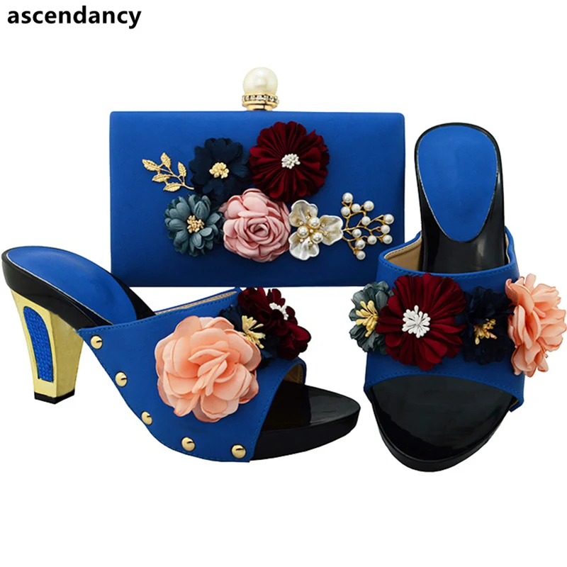 Violet Noir Les Italien Femmes Africain Et Italiennes Sacs Ensemble bleu deep Assortis Match D argent Chaussures Dans Avec Assorties fuchsia Dernière À Purple or 5TXpwqx