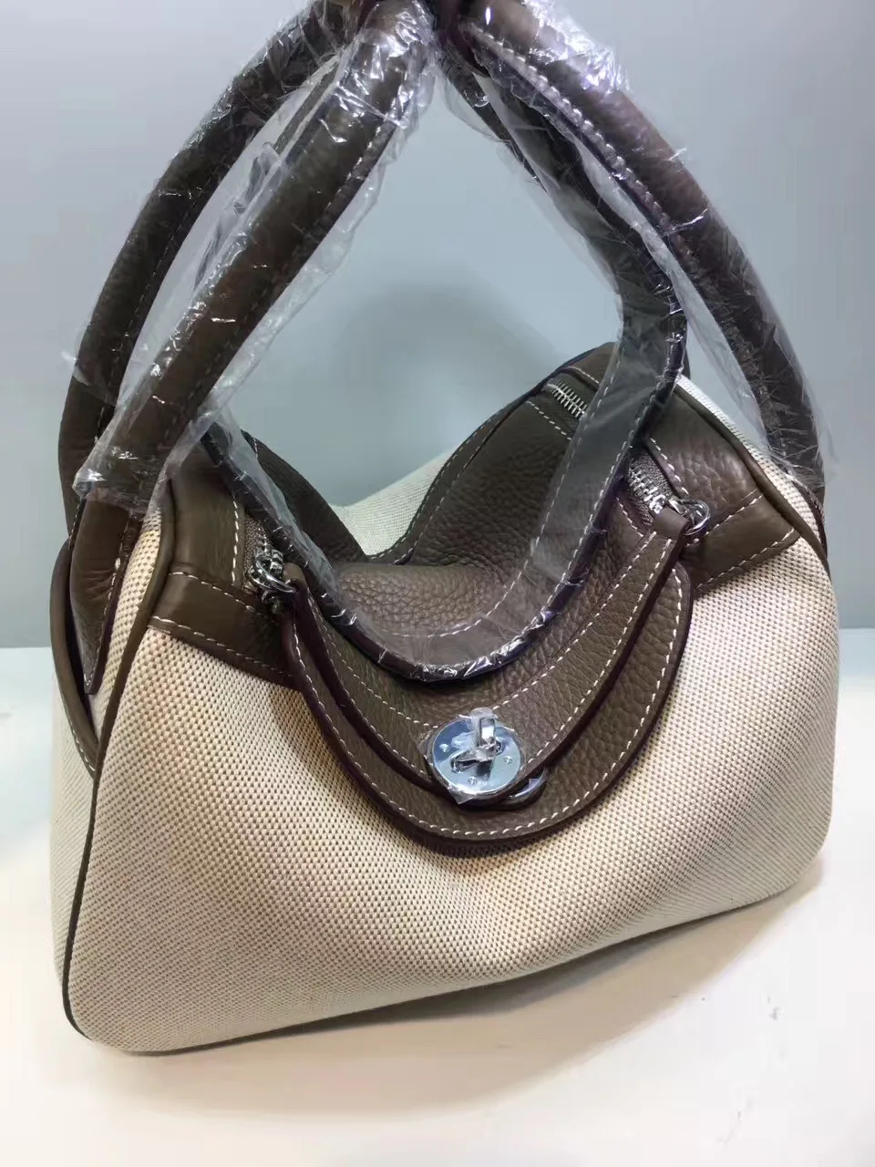 Женская сумка из парусины и натуральной кожи,, Boston дизайнерская женская сумка известного бренда с пряжкой, вместительная сумка-мессенджер через плечо, сумка-хобо