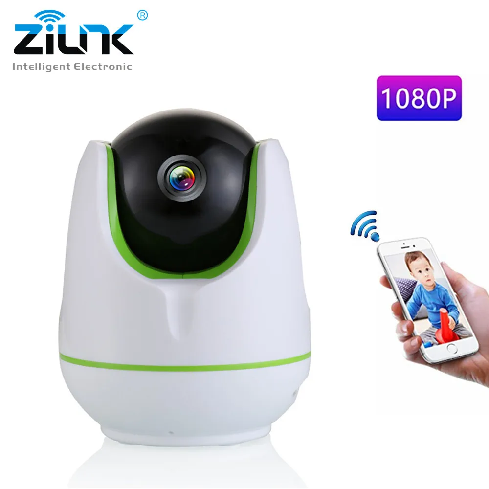 

ZILNK 1080P HD WiFi IP Camera Wireless Security Smart Home Surveillance CCTV Camera Support TF Card Two Way Audio Alarm YOOSEE