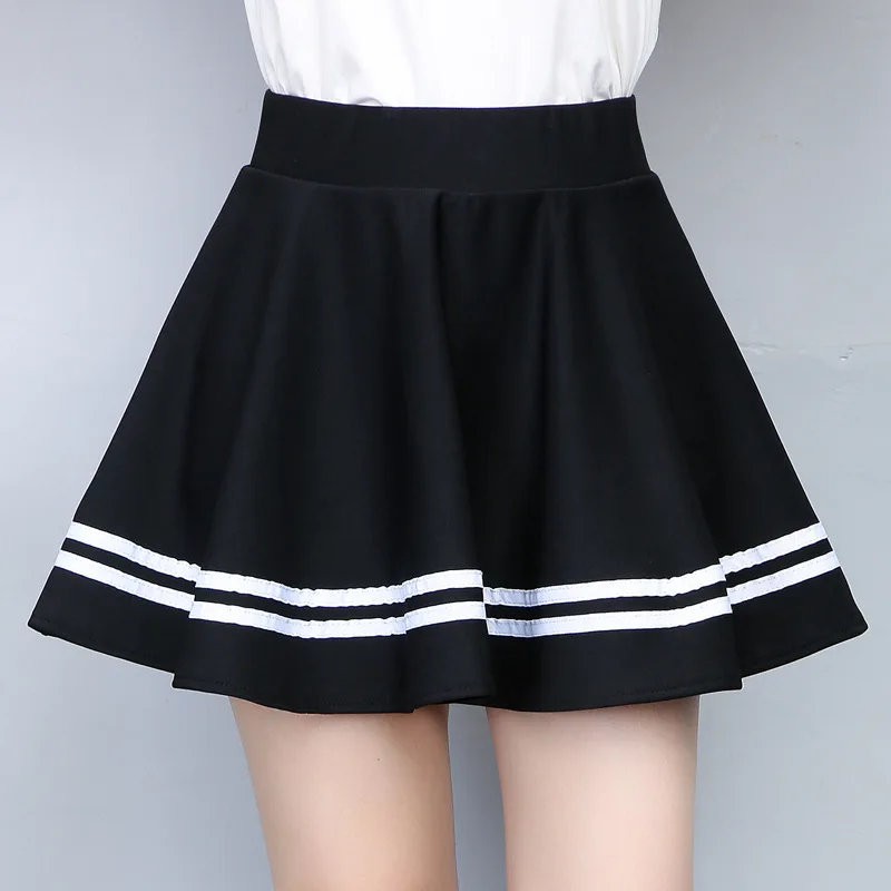 Корейский стиль весна лето 2018 модная женская юбка Эластичная Высокая Талия