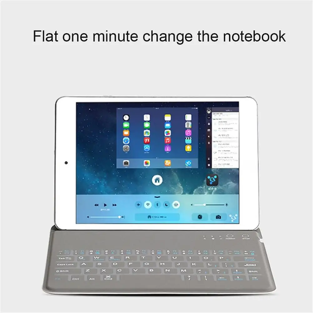 SHZONS 9.7 Inch Tablet Bluetooth Keyboard New Three System Universal Black With Protection Case |