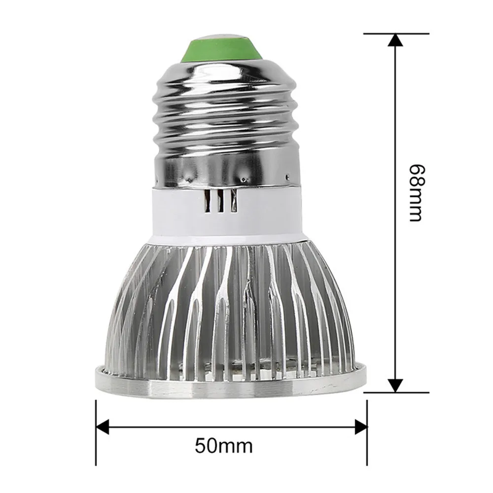 E27 E14 GU10 4 W садово-растущий свет 18-LEDPlant лампа для выращивания гидропоники овощей цветок, полный спектр, лампа для выращивания растений
