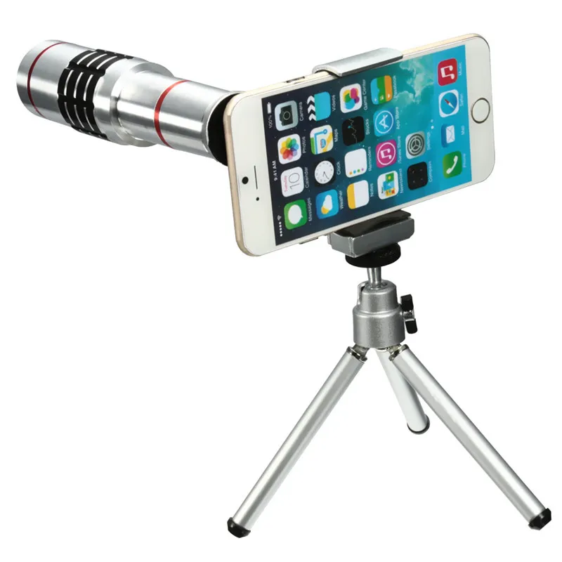 bilder für 18x zoom handy optischer zoom kamera teleobjektiv telescope mit mini stativ für iphone für samsung universal telefon bilder für 18x zoom handy optischer zoom kamera teleobjektiv telescope mit mini stativ für iphone für samsung universal telefon