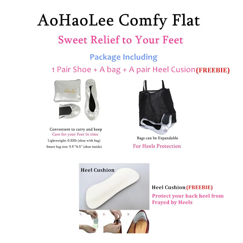 Aohaolee Bruiden Moet Wedding Comfy Opvouwbare Ballet Platte Schoenen Flip Flop Slipper Geschenken Voor Bruidsmeisjes Om Party Benodigdheden