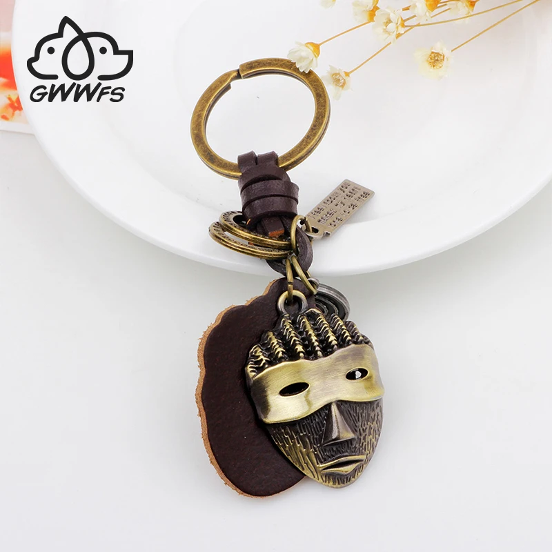 Gwwfs 2019 Новая маска для мужчин и женщин ювелирные изделия парные брелки
