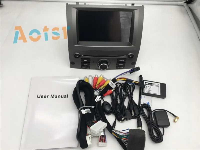 Sale Android 9.1 Auto Glonass GPS Navi Car DVD Stereo for Peugeot 407 2004-2010 auto radio type recorder Multimedia player Head unitA 14