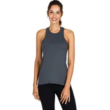 Весна Лето Женский спортивный жилет без рукавов Топ майка быстросохнущая спортивная рубашка Бег Фитнес Топ рубашка Спортивная одежда