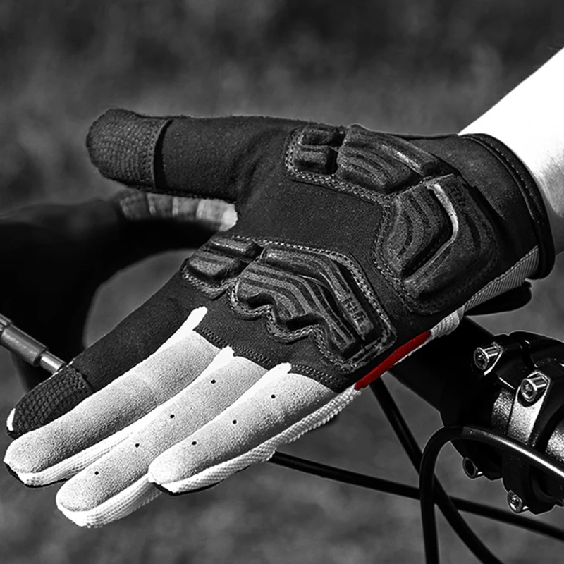 INBIKE велосипедные перчатки с гелевыми вставками на весь палец для спорта на открытом воздухе, перчатки для катания на лыжах, перчатки для мотогонок, альпинизма