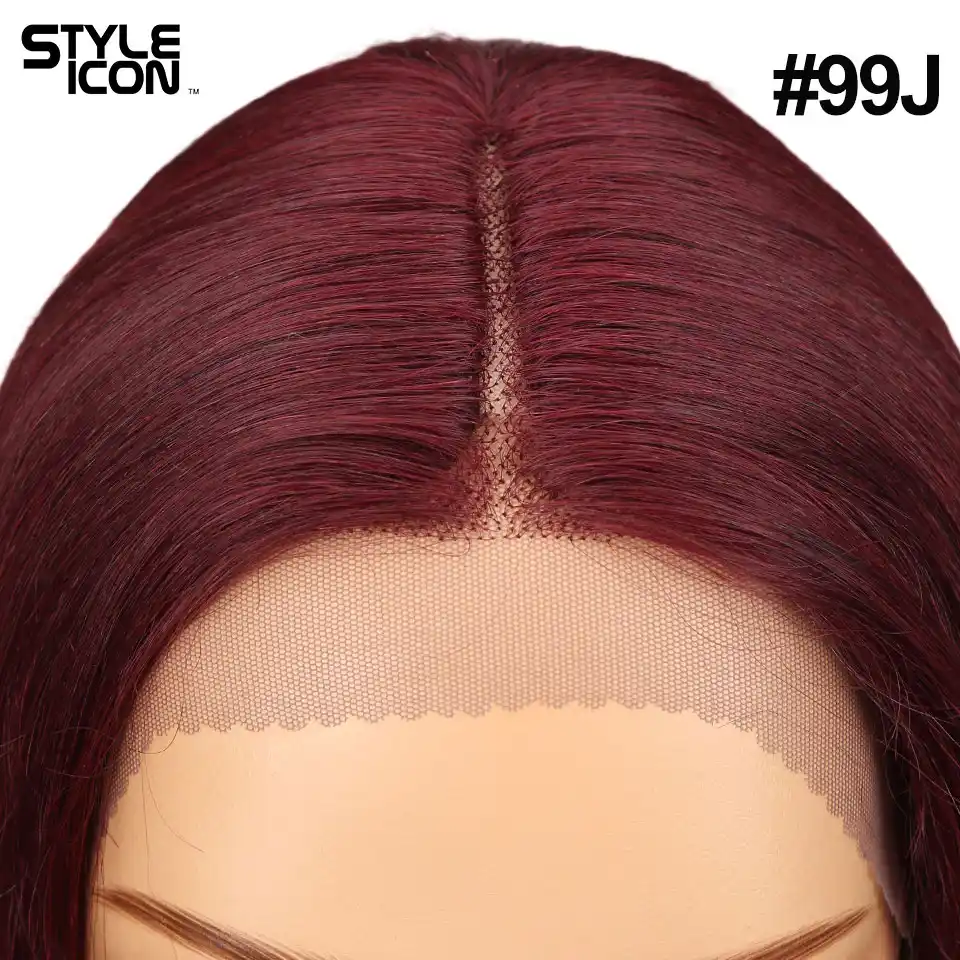 Styleicon Human Hair Wig Straight Hair Weave With Not Obvious Yaki