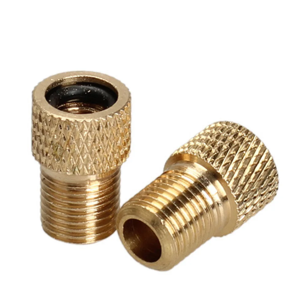 

New 5pcs Bicycle Mountain Bike Inflating Valve Converter Adapter France Type To America Type Bicycle Valve Converter #928