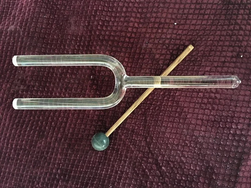 

crystal tuning fork with any ONE perfect musical note C C# D D# E F F# G G# A A# B for medicine healing & Medical treatment