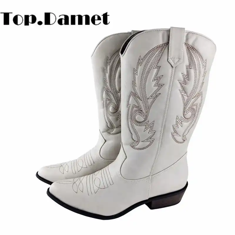 grey cowboy boots womens