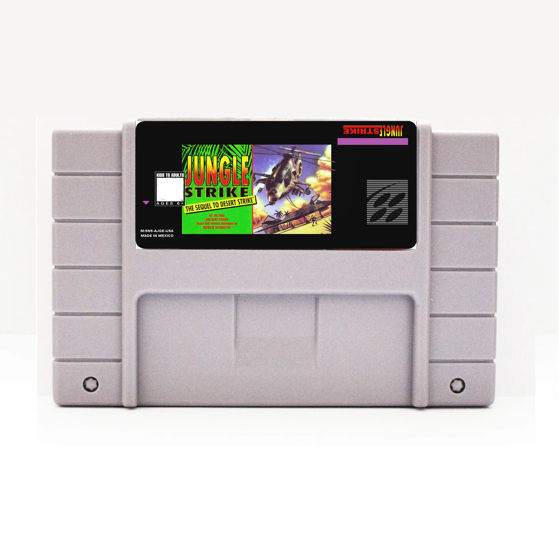 

Jungle Strike-16 bit For NTSC Game Player Big Gray Game Card