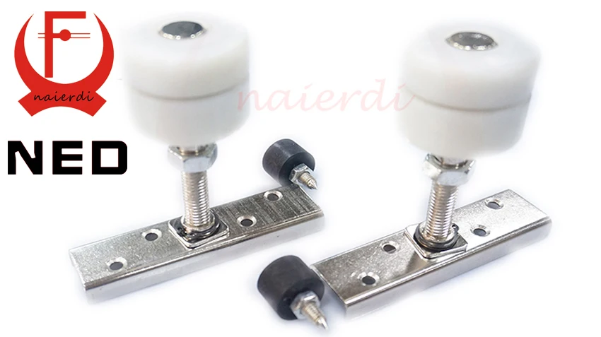 

NED Universal wheel Folding Sliding Door Sliding door roller set Hanging door rollers wood door hanging wheel