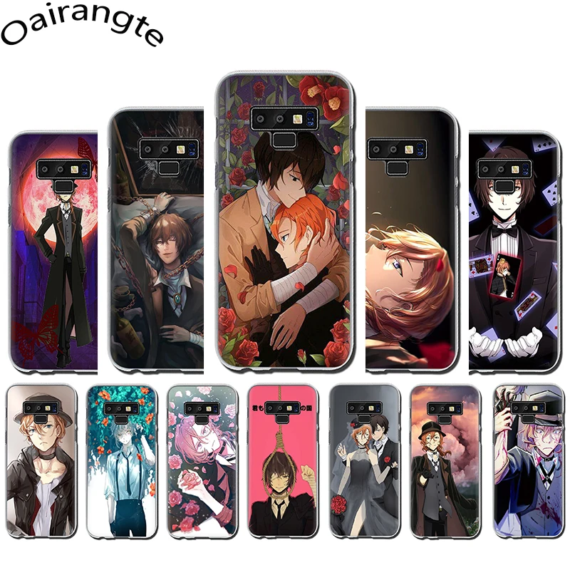 

Japan anime bungou stray dogs Dazai Osamu Hard Phone Case for Samsung A3 A5 A6 A8 Plus A7 A9 A10s 20s 30s 40s 50s 70