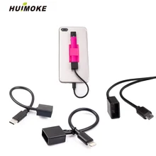 Портативное зарядное устройство для электронной сигареты JUUL зарядный провод, usb-кабель через держатель Micro USB/type C разъем