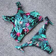 2019 Bandeau Bikinis Women Swimwear High Neck Swimsuit Push Up Bikini Set Brazilian Biquini Bathing Suit Female Beachwear Swim 2019 Bandeau Bikinis Women Swimwear High Neck Swimsuit Push Up Bikini Set Brazilian Biquini Bathing Suit Female Beachwear Swim