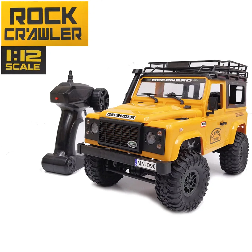 RC автомобиль MN-90 MN-91 RTR MN 1/12 1:12 2,4G 4WD пульт дистанционного управления Автомобили светильник светодиодный Сумки на крыше внедорожный гусеничный автомобиль грузовик игрушки