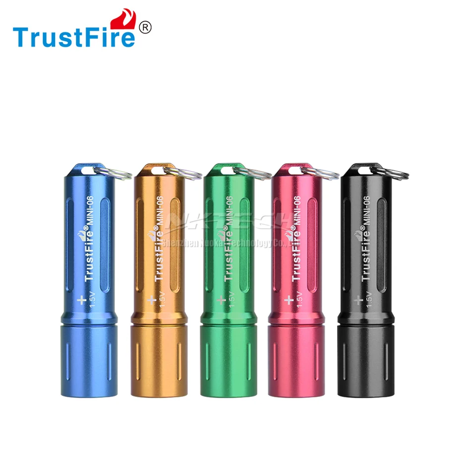 TrustFire MINI 06 светодиодный фонарик 7 5 г брелок карманный фонарь переносная лампа 90