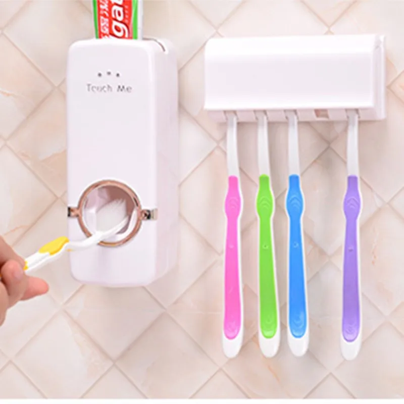 Buy Wall Mounted Automatic Toothpaste Dispenser Holder
